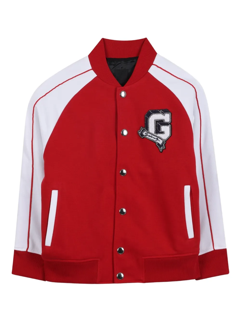 Givenchy Kids raglan-sleeve bomber jacket Rood