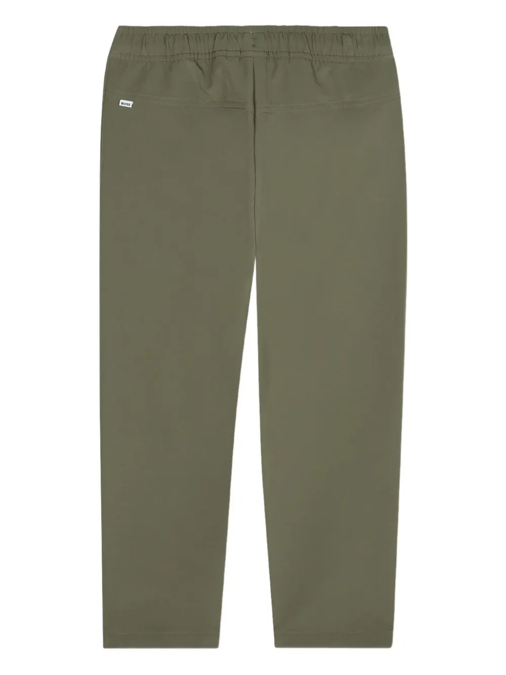 BOSS Kidswear Broek met trekkoord Groen