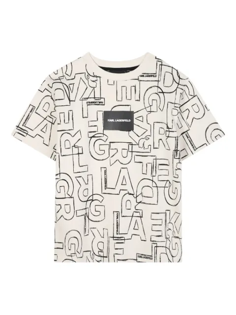 Karl Lagerfeld Kids graphic-print T-shirt