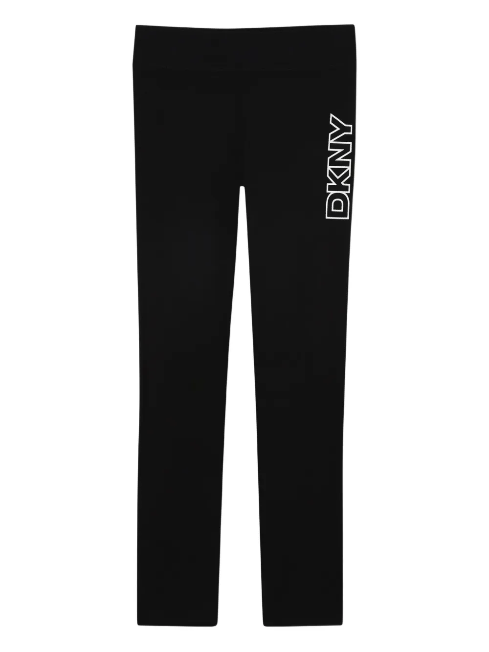 Dkny Kids Legging met logoprint Zwart