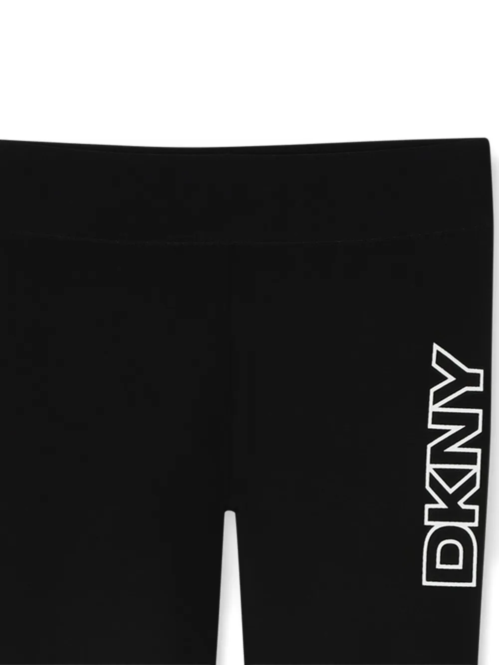 Dkny Kids Legging met logoprint Zwart
