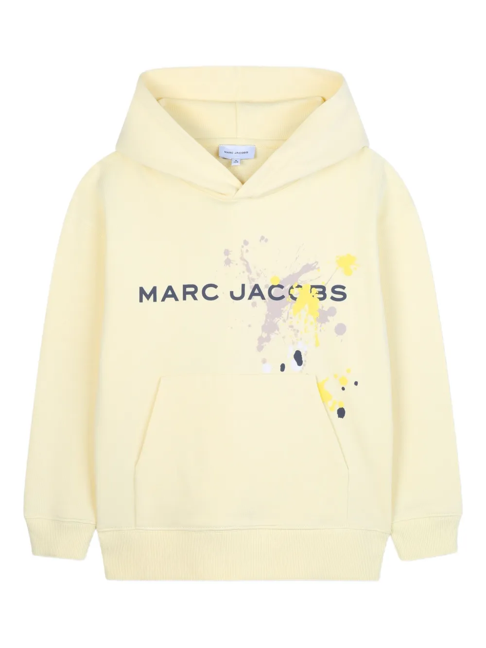 Marc Jacobs Kids ペイント パーカー - イエロー Marc Jacobs Kids ペイント パーカー - イエロー