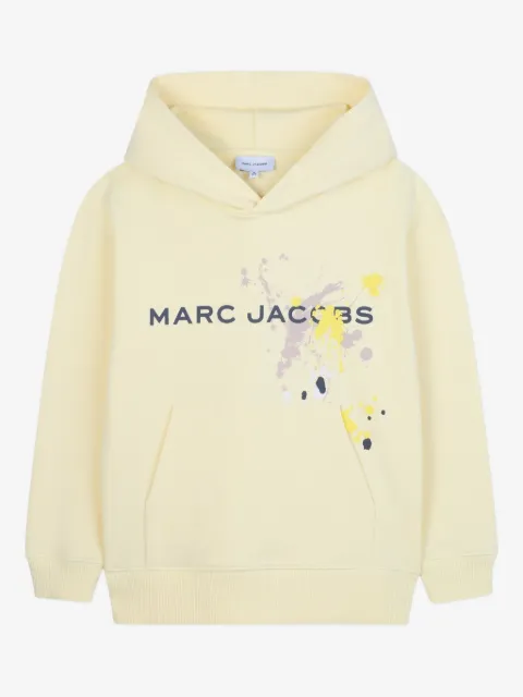 Marc Jacobs Kids hoodie con salpicaduras de pintura estampadas