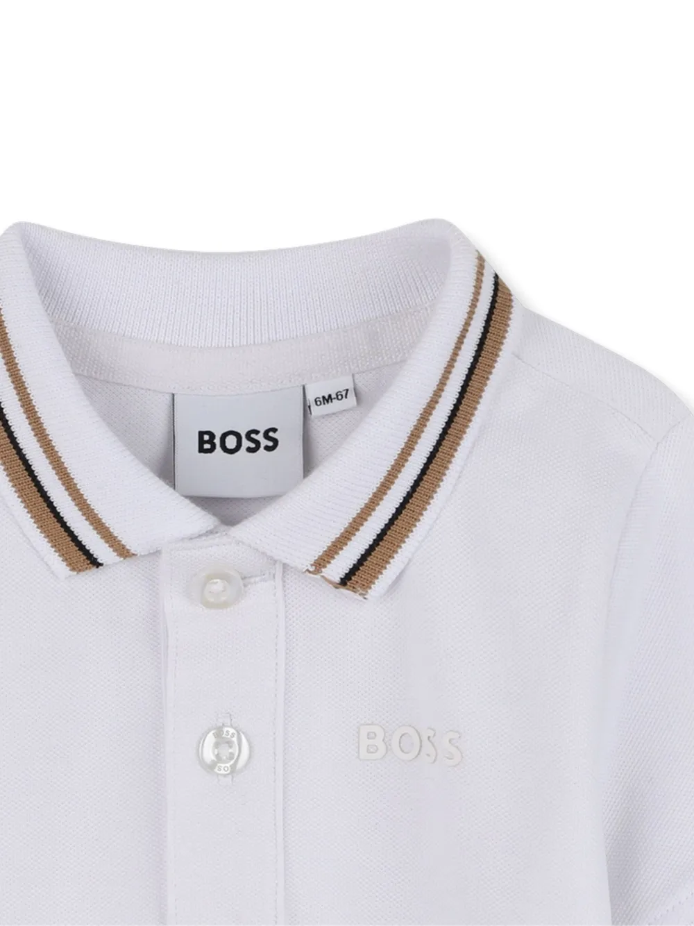 Bosswear Short-sleeve Polo Shirt In White