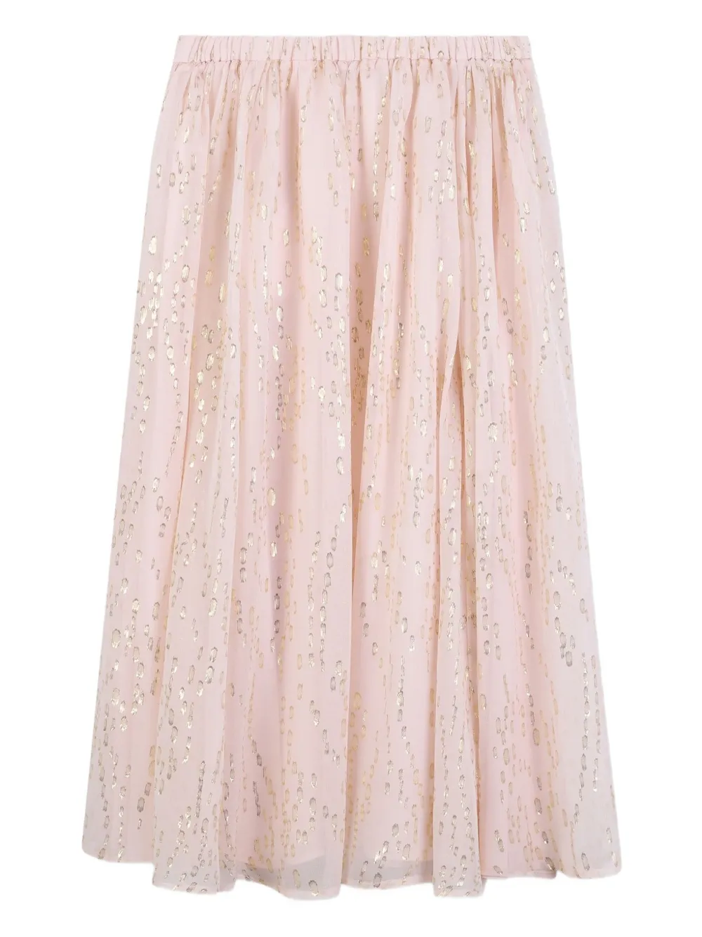Chloé Kids スパンコール チュールスカート - ピンク Chloé Kids スパンコール チュールスカート - ピンク