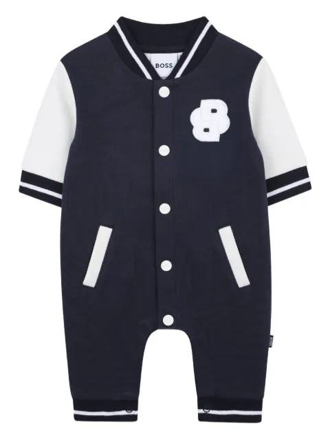 BOSS Kidswear colour-block romper