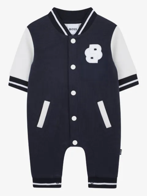 BOSS Kidswear romper con diseño color block