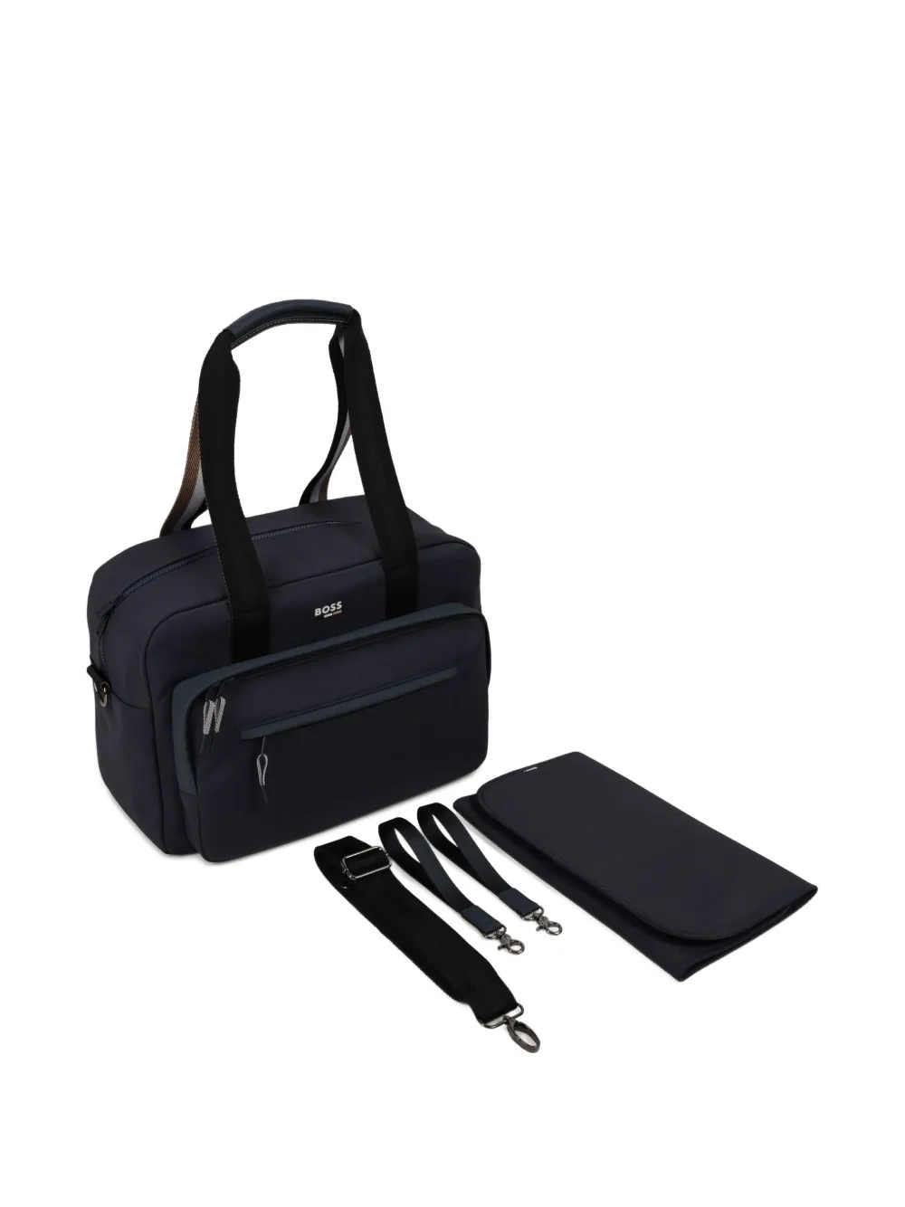 BOSS Kidswear Luiertas met dubbel handvat Blauw