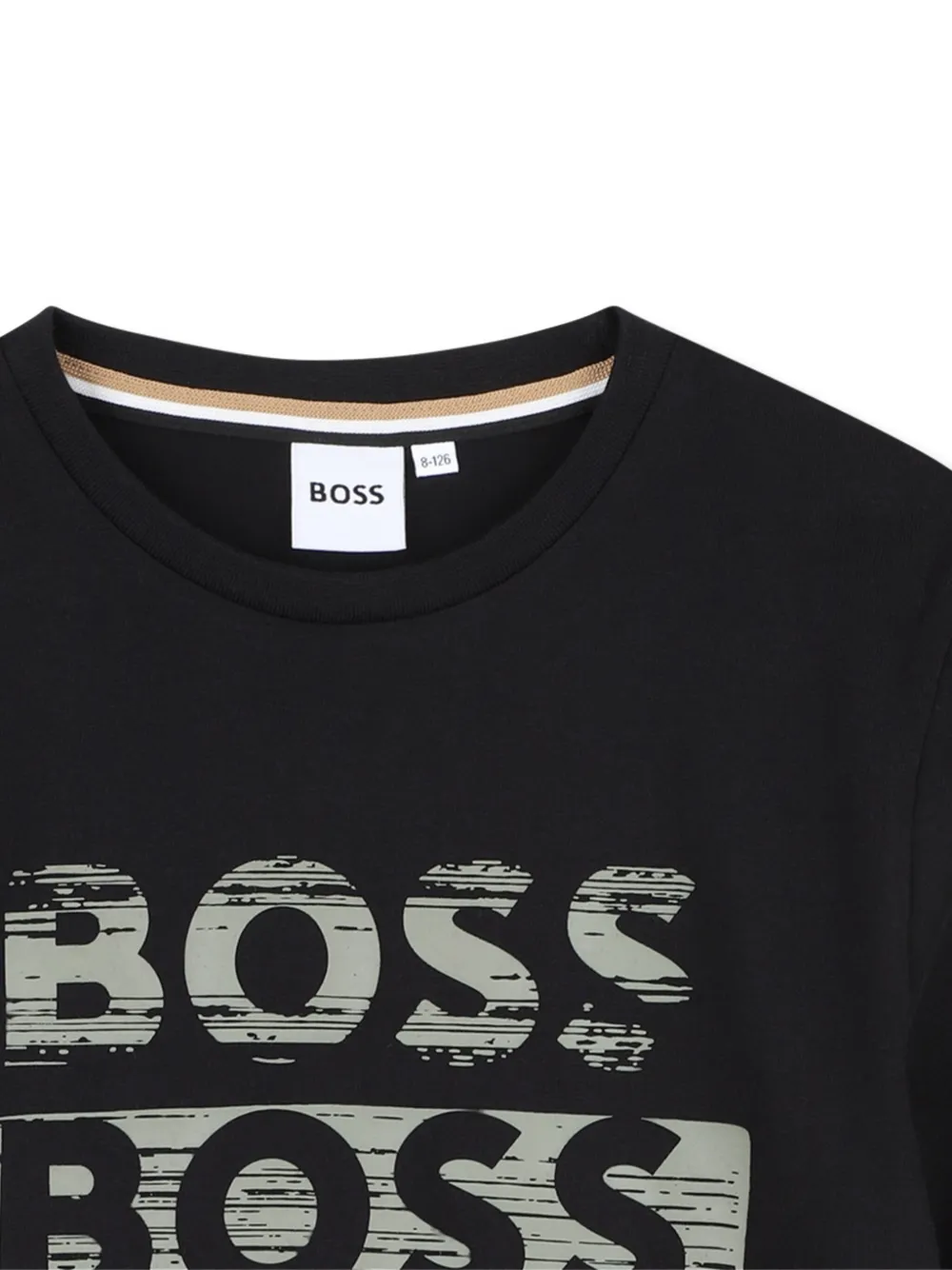 BOSS Kidswear T-shirt Zwart
