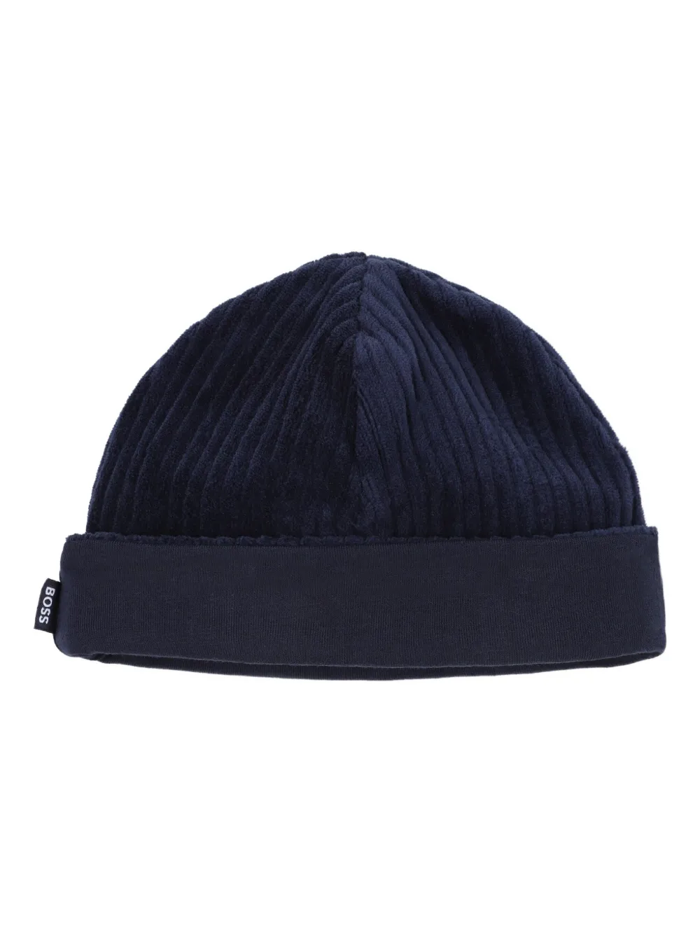 BOSS Kidswear Twee geribbelde rompers Blauw