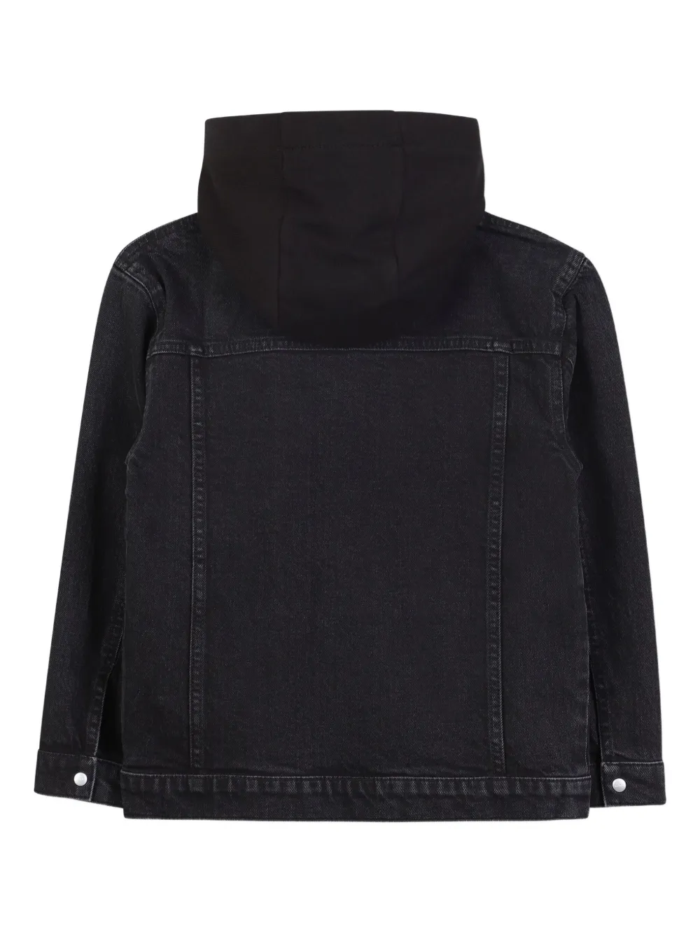 HUGO KIDS Spijkerjack met capuchon Grijs