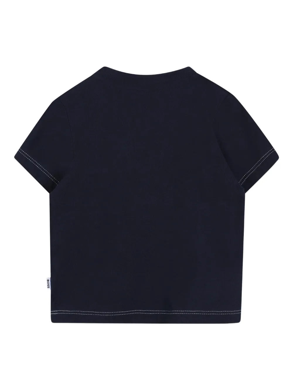 BOSS Kidswear T-shirt met grafische print Blauw