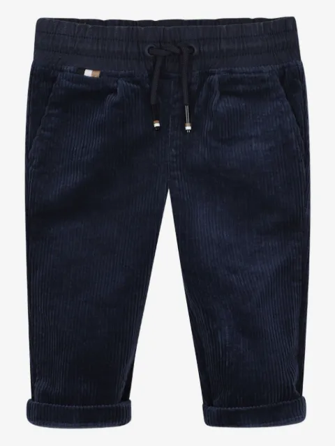 BOSS Kidswear pantalon en velours côtelé