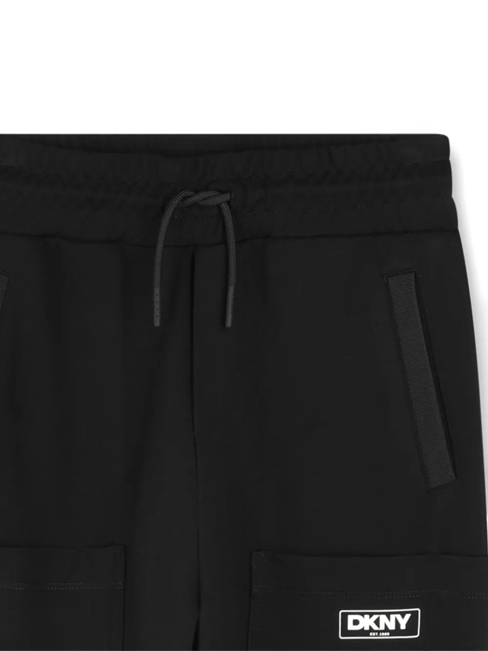 Dkny Kids Trainingsbroek met cargo zak Zwart