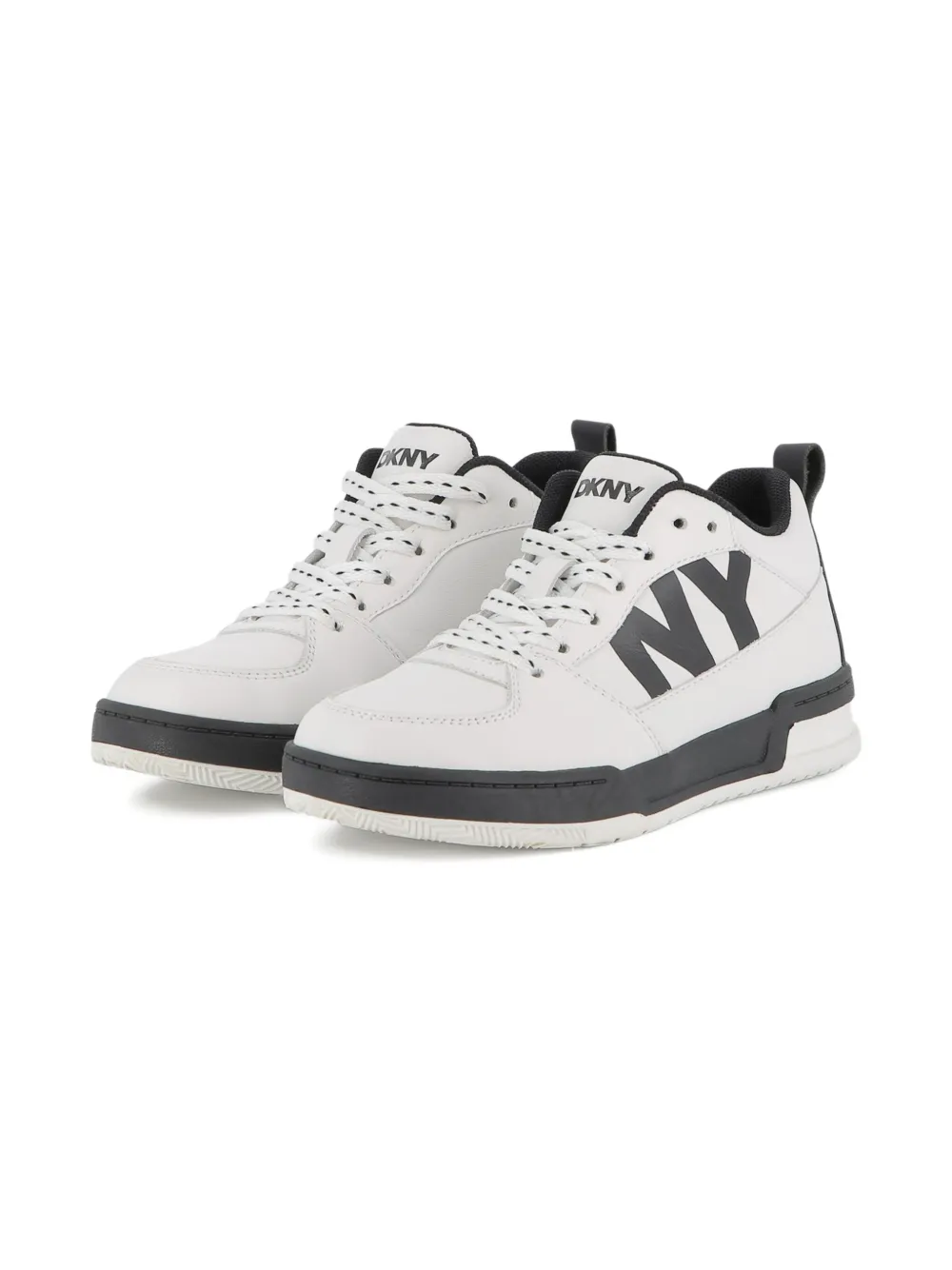 Dkny Kids logo-print low-top sneakers White