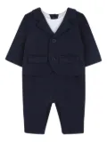 BOSS Kidswear suit-style romper - Blue