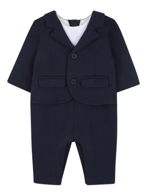 BOSS Kidswear romper estilo traje