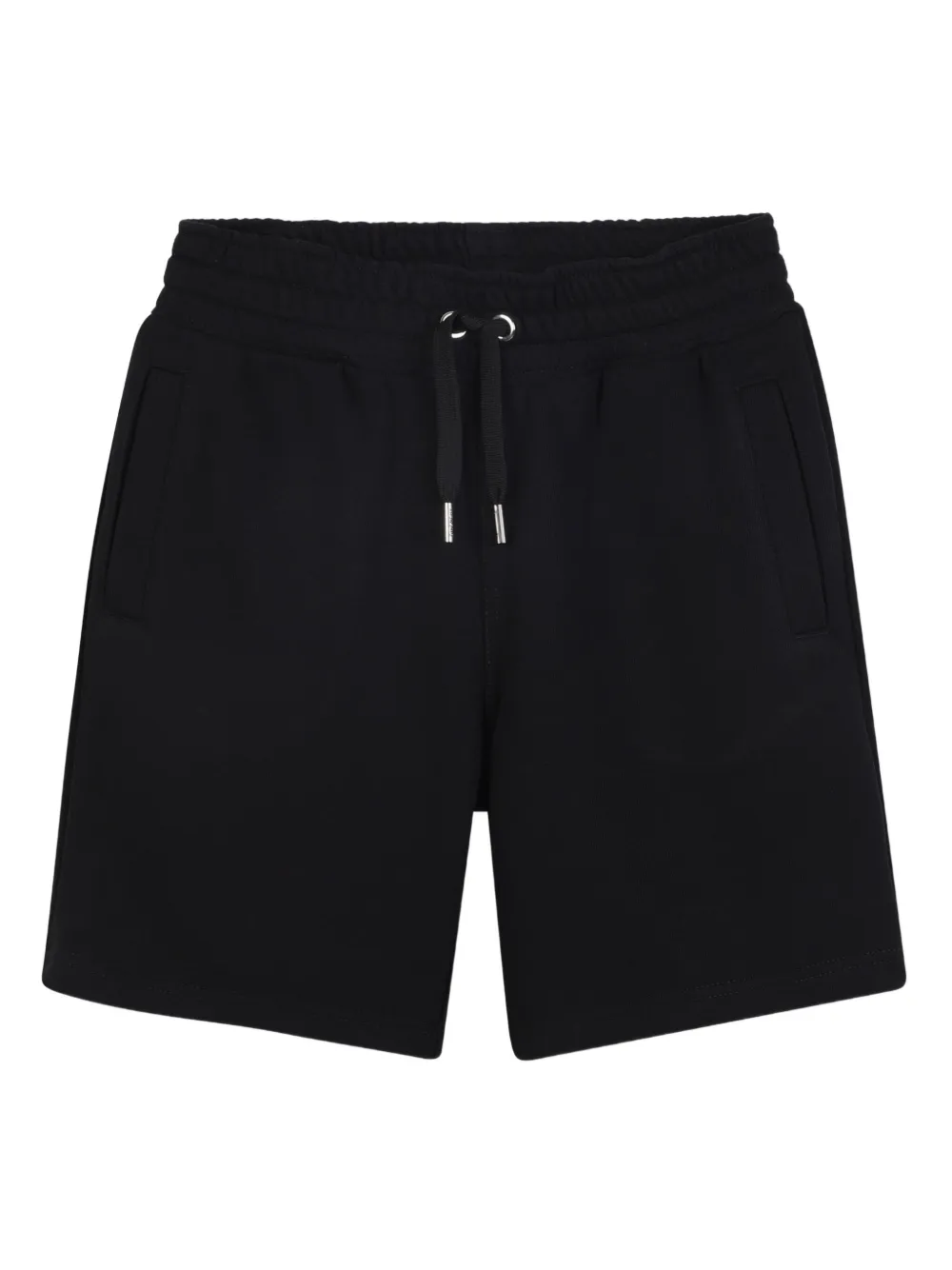 Givenchy Kids drawstring-waist track shorts Zwart
