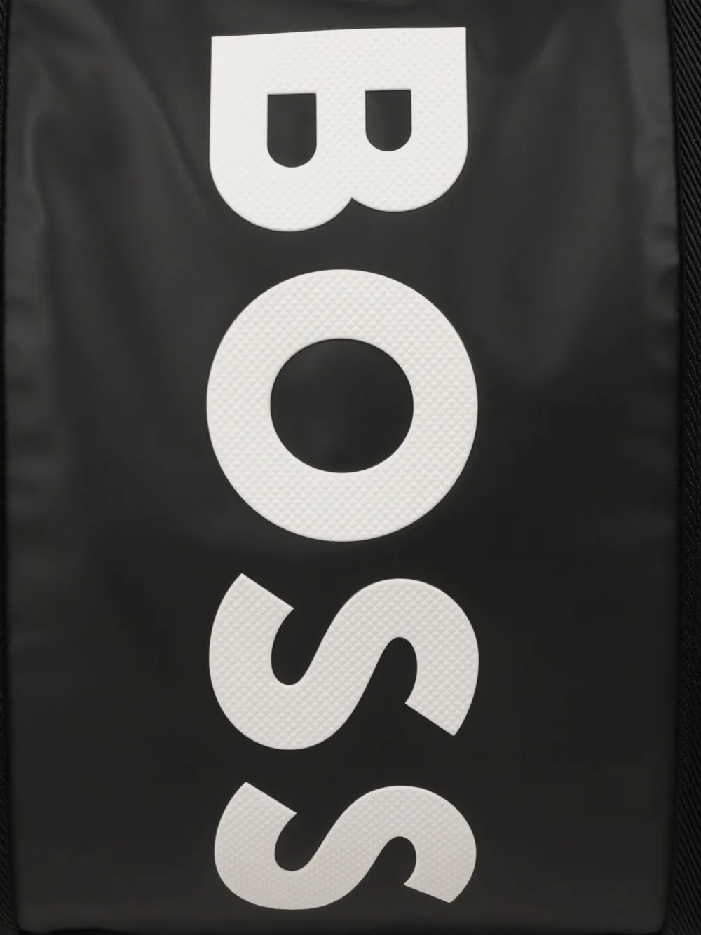 BOSS Kidswear Luiertas met logoprint Zwart