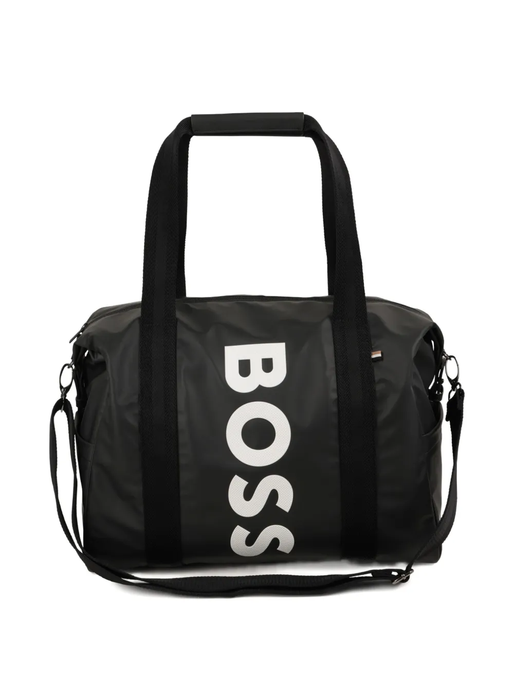 BOSS Kidswear Luiertas met logoprint Zwart