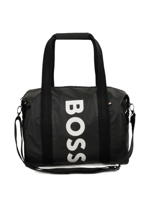 BOSS Kidswear logo-printed changing bag