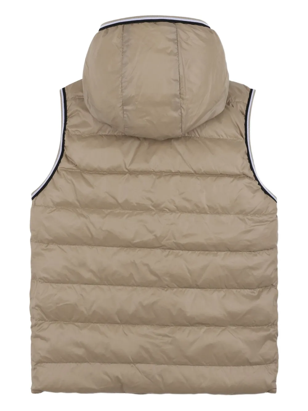 BOSS Kidswear Bodywarmer met capuchon Beige