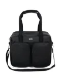 BOSS Kidswear dual-pocket changing bag - Black