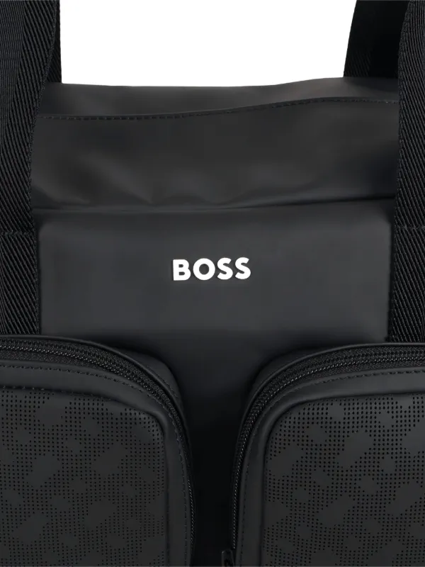 BOSS Kidswear Wickeltasche Mit Zwei Taschen Schwarz FARFETCH CH
