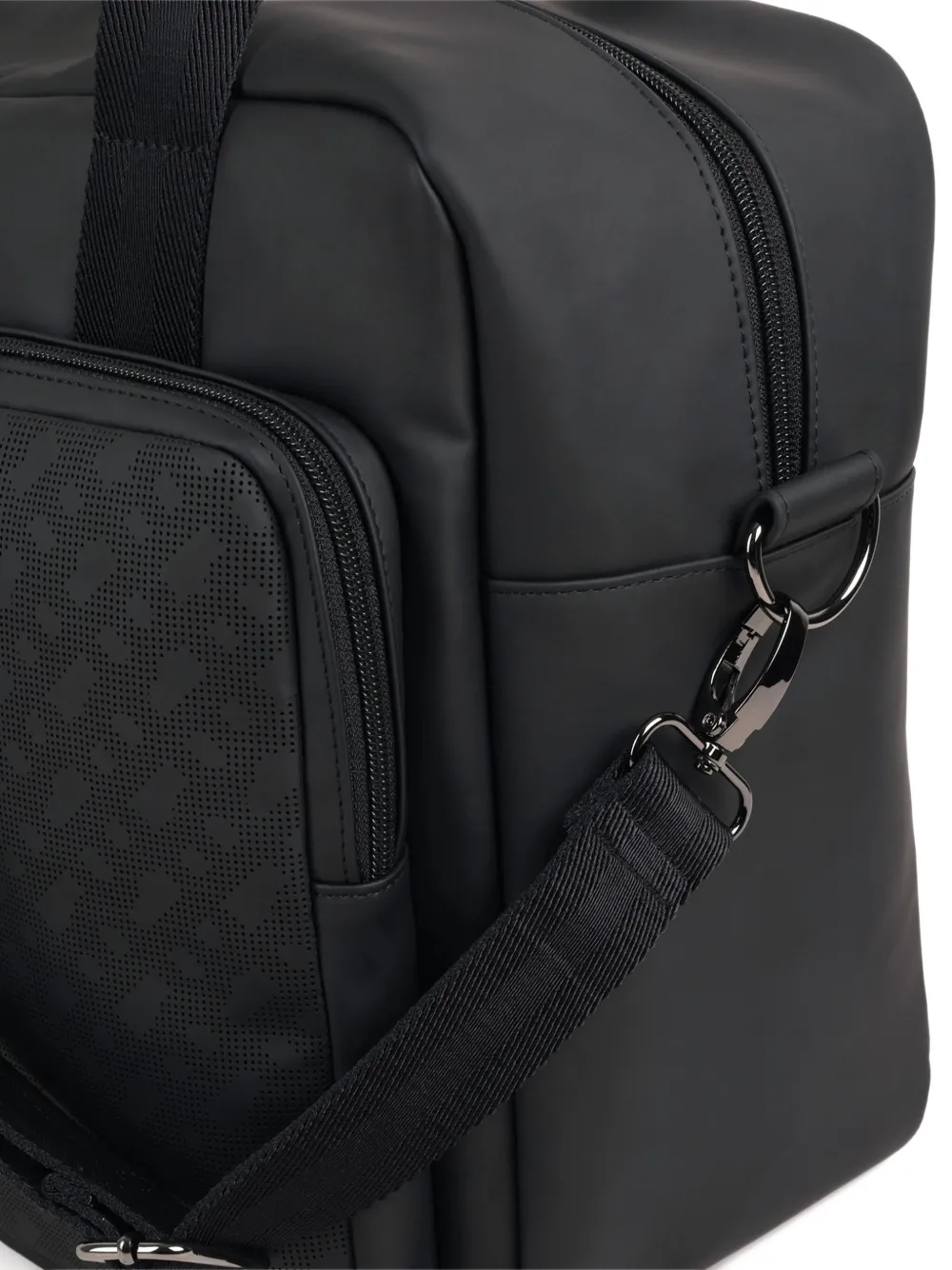 BOSS Kidswear Luiertas met dubbele zak Zwart