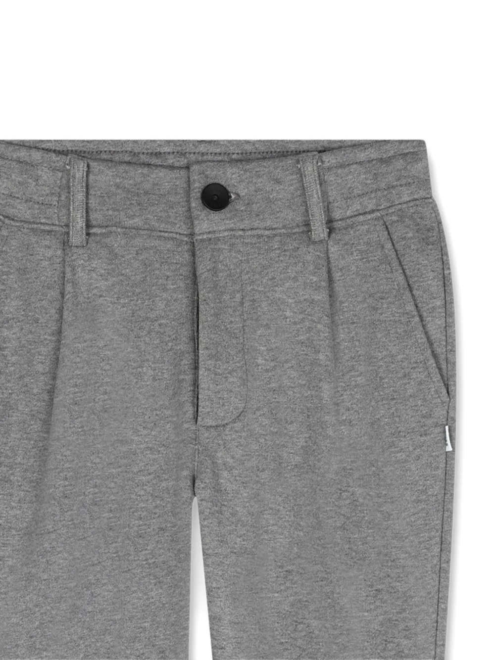 BOSS Kidswear Jersey broek Grijs