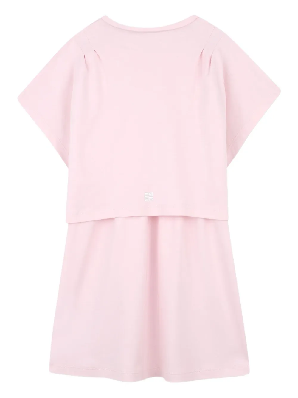 Givenchy Kids T-shirtjurk met logoprint Roze