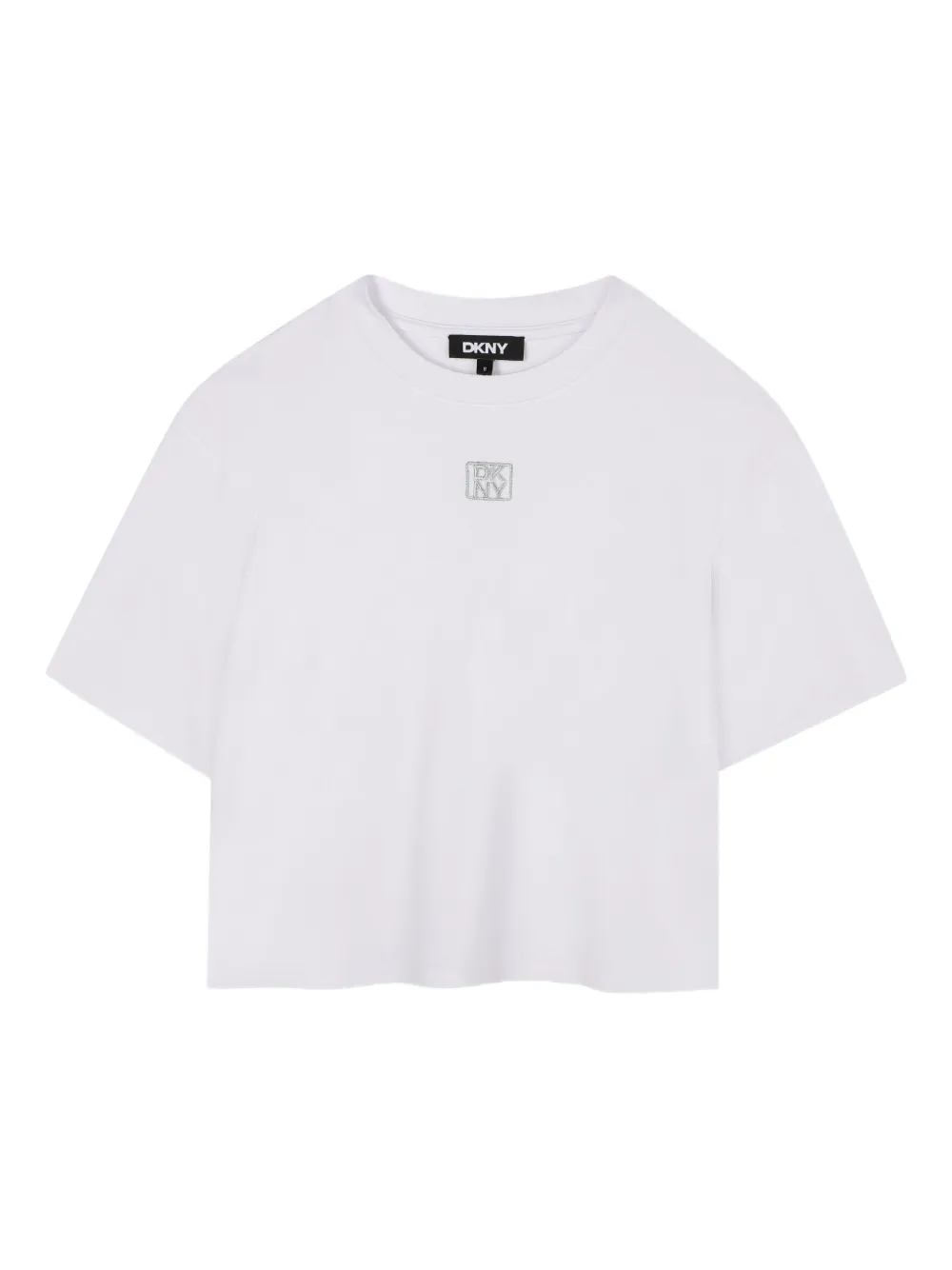 Dkny Kids T-shirt met geborduurd logo Wit