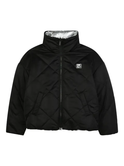 Dkny Kids quilted puffer jacket