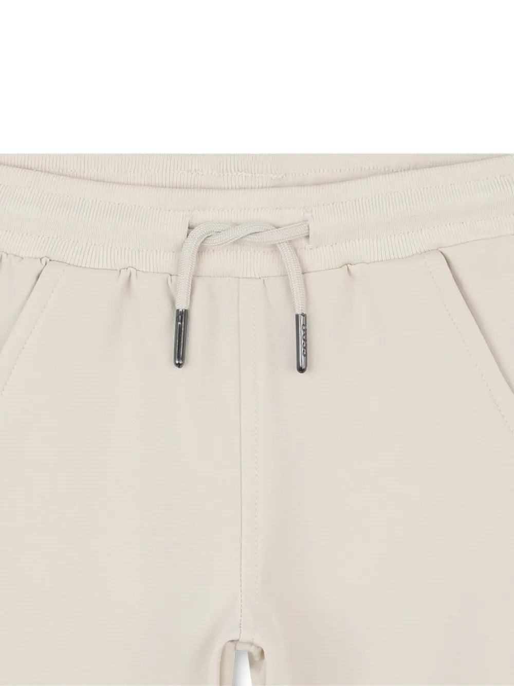 BOSS Kidswear Trainingsbroek met trekkoord Beige
