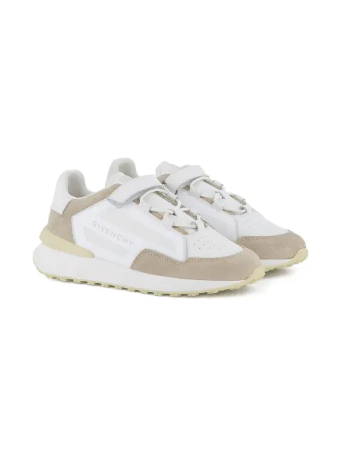 Givenchy Kids Spectre suede-panelled sneakers