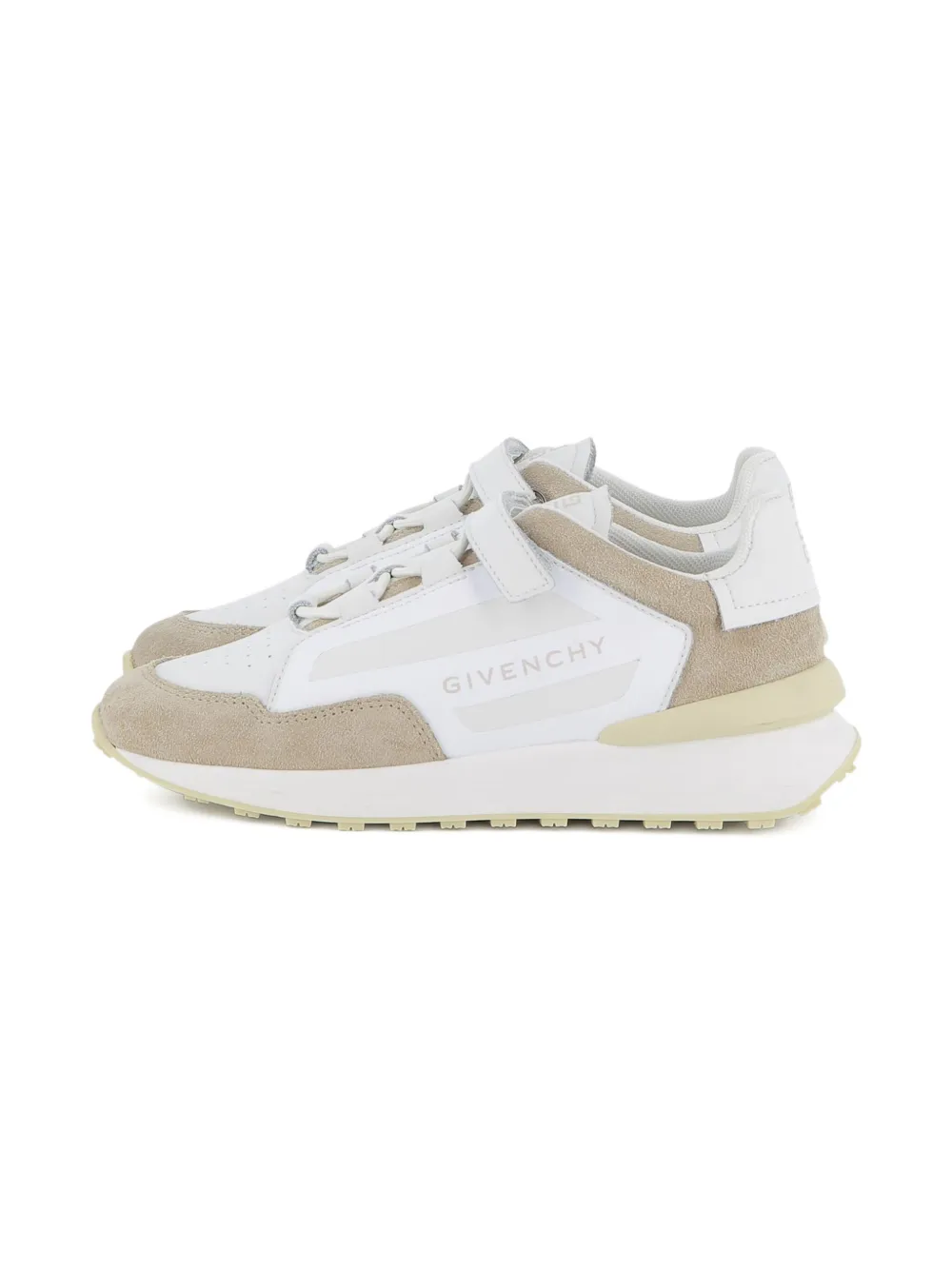 Givenchy Kids Spectre sneakers met suède vlakken Wit