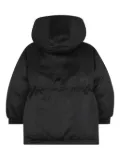 Dkny Kids hooded padded jacket - Black