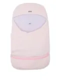 BOSS Kidswear ribbed sleeping bag - Pink