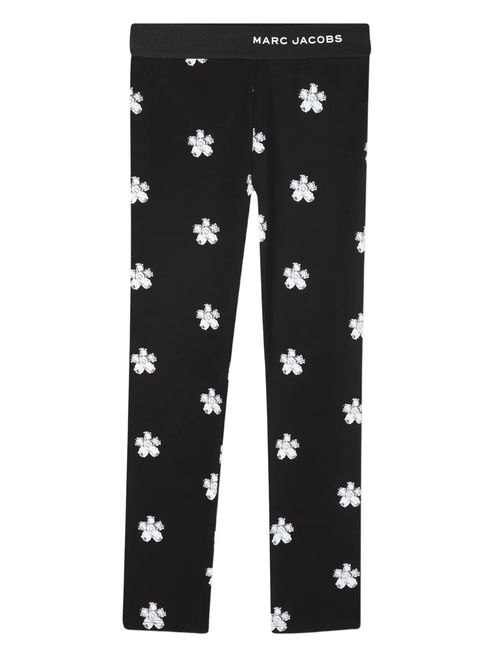Marc Jacobs Kids フローラル レギンス - ブラック Marc Jacobs Kids フローラル レギンス - ブラック