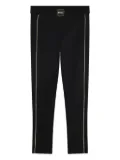 BOSS Kidswear logo-label leggings - Black