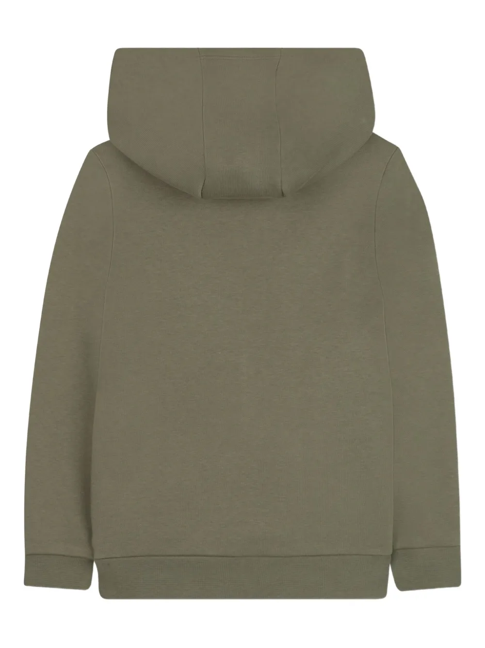 BOSS Kidswear Hoodie met logo Groen