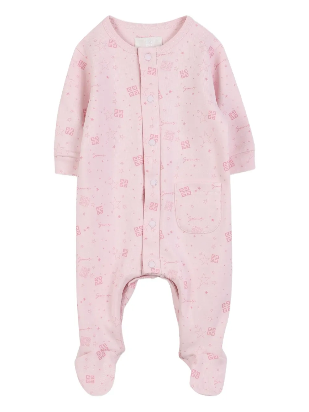Givenchy Kids Pyjama met 4G-print Roze