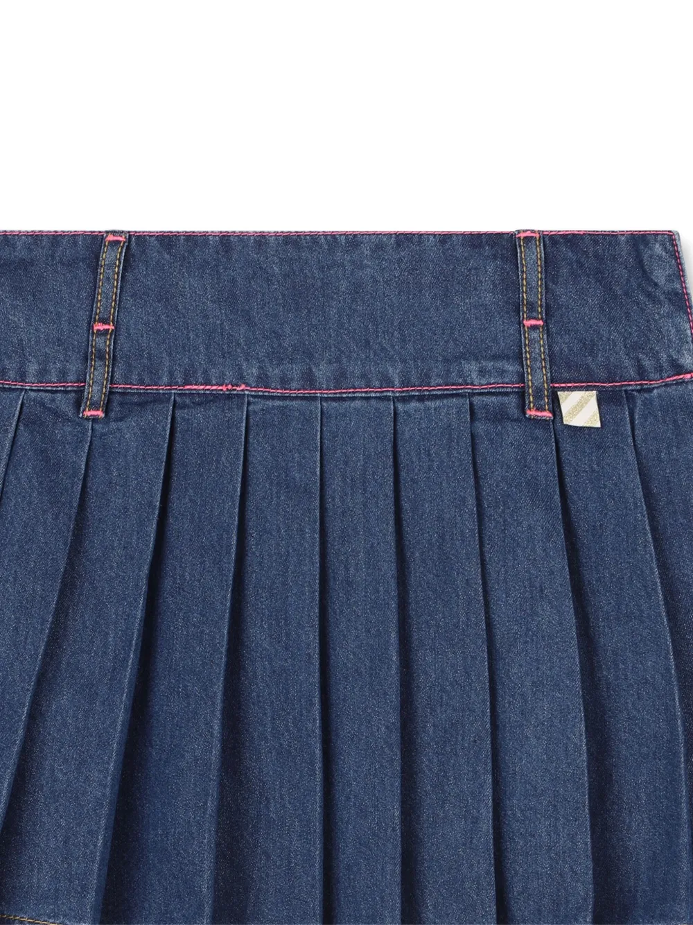 Billieblush Geplooide spijkerrok Blauw