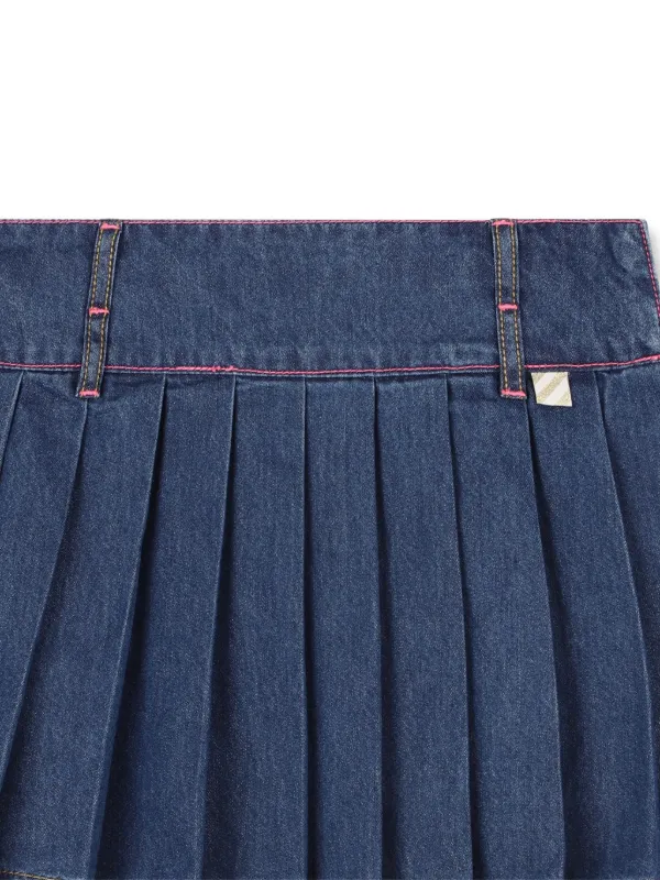 Pleated Skirt Jeans Skirts For Juniors Buy Girls Denim Skirt