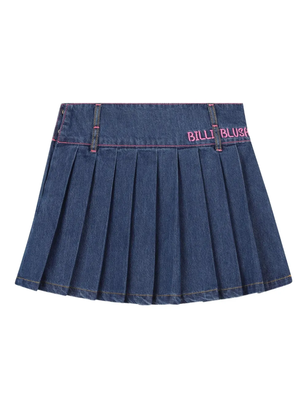 Billieblush Geplooide spijkerrok Blauw