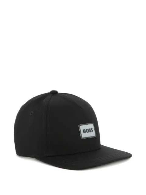 BOSS Kidswear Boné com patch de logo