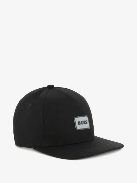 BOSS Kidswear logo-patch cap