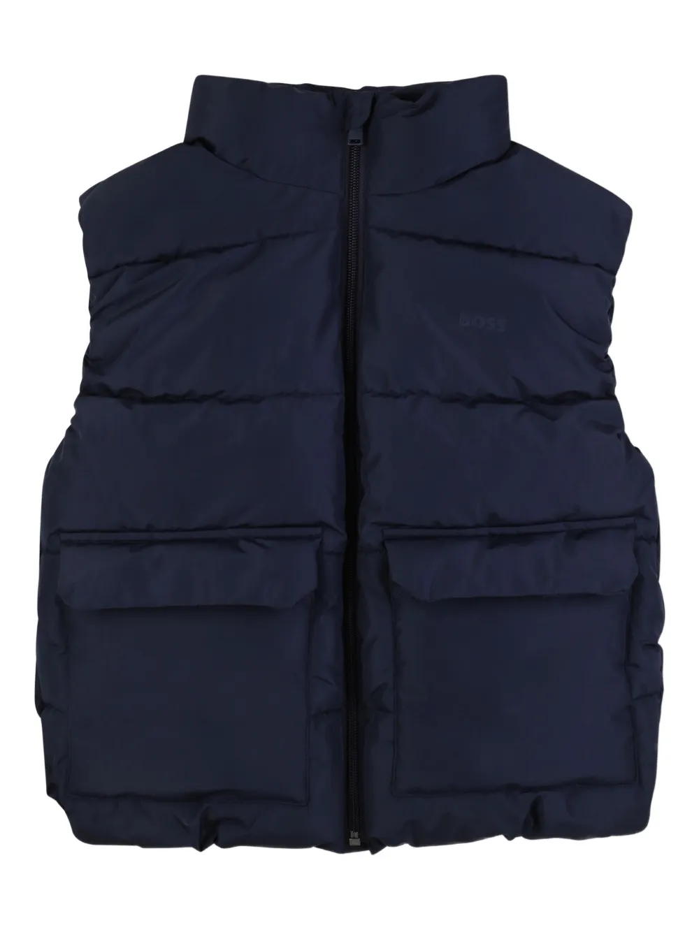 BOSS Kidswear Gewatteerde bodywarmer Blauw