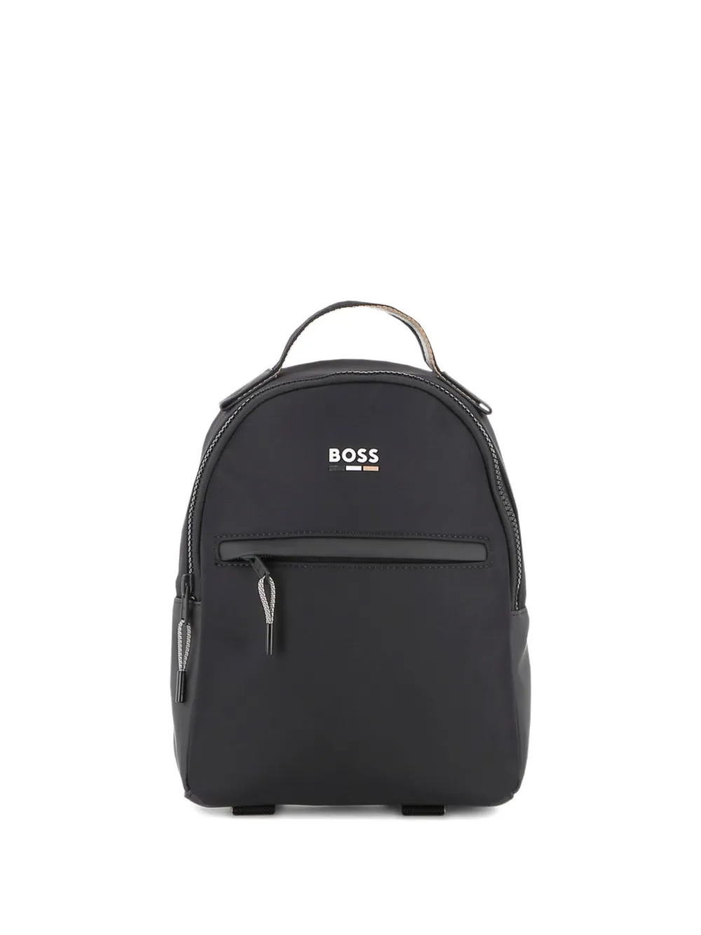BOSS Kidswear Rugzak met logoprint Zwart