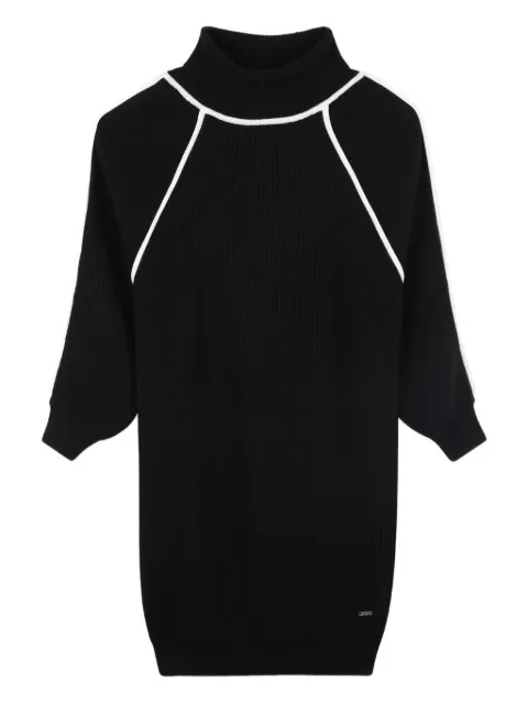BOSS Kidswear ribbed high-neck dress
